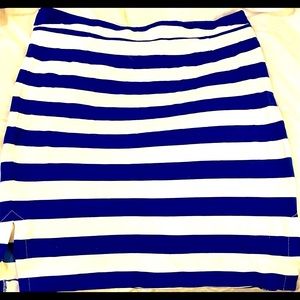 CLEARANCE SALE Banana Republic knit Nautical stripe pencil skirt